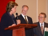 Minister of Foreign Affairs Bill Graham and Award Winner Iggy Kaneff at a Parrish Fundraiser.