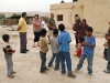 Jerico: Visit to Palestinian Camp for displaced nomads.