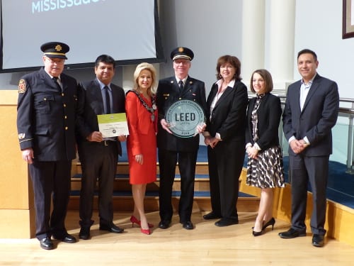 Mississauga Fire Station 119 Earns City’s First LEED Gold Status