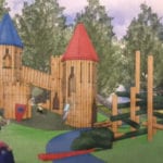 Design of Castles Playground in Paul Coffey Park