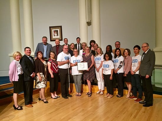 City’s Staff Accessibility Resource Team Recognized with Municipal Accessibility Award