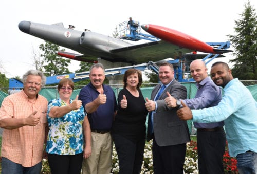 City of Mississauga restores iconic warplane