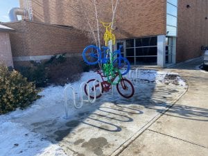Bike Rack at Malton Community Centre