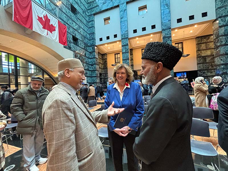 Wonderful event November 3, 2025 in the Great Hall, put together by the Ahmadiyya Muslim Community