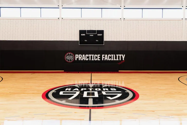Big win for Mississauga! Unveiling the new gym and Raptors 905 practice court at Paramount Fine Foods Centre