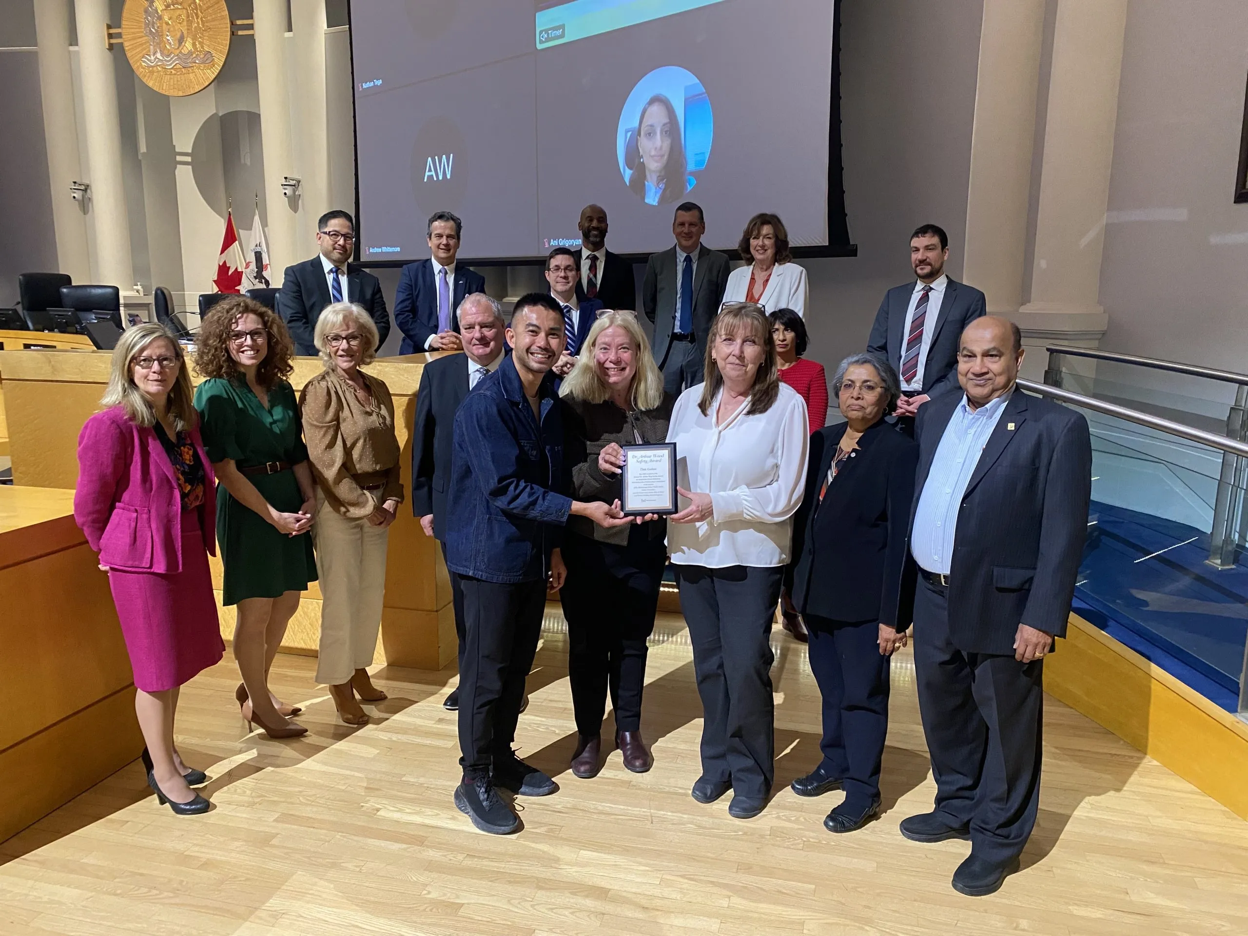 Mississauga recognizes champions of school zone safety initiatives with prestigious awards