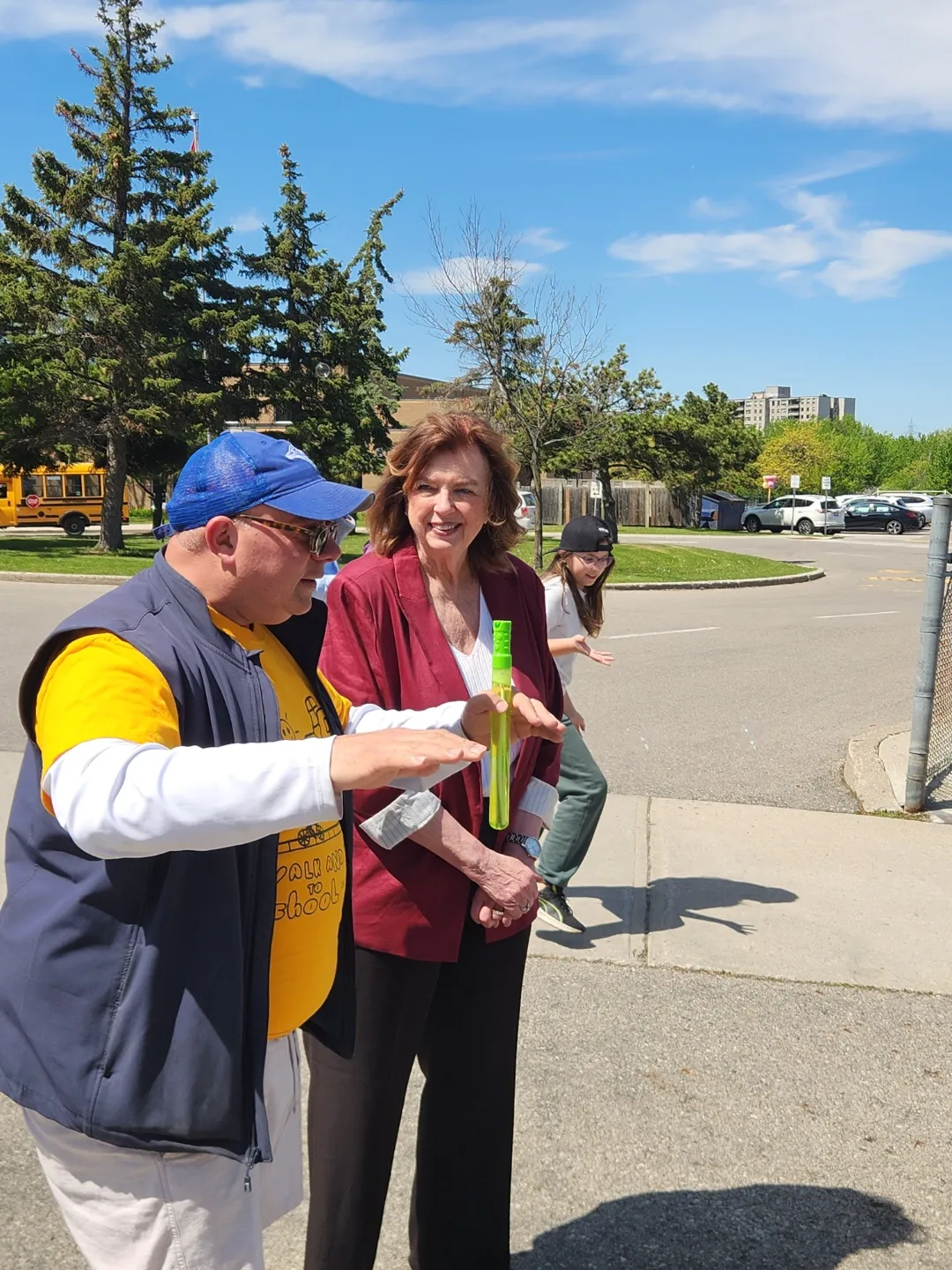 School Streets Pilot Project Brings Community Together at Sts. Peter & Paul