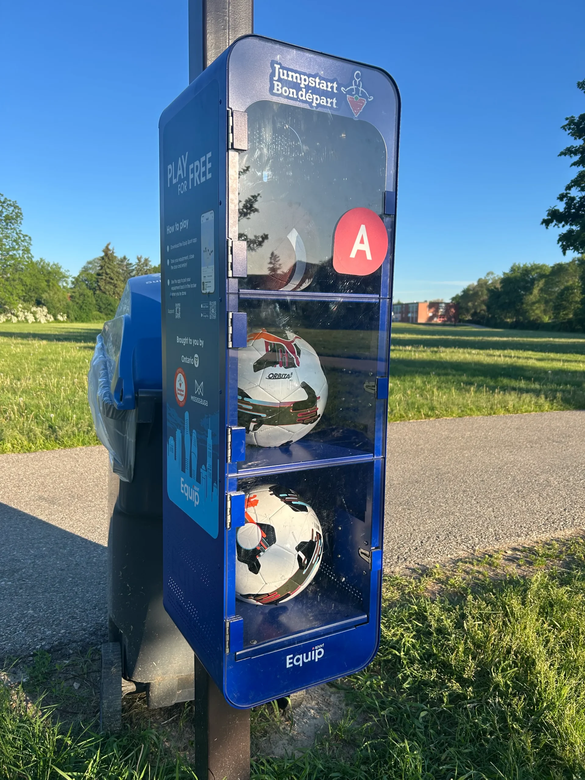 City partners with Equip Sport to bring free sports equipment to Mississauga parks
